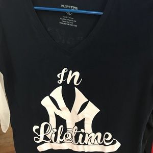 Lady cut Xlarge t shirt